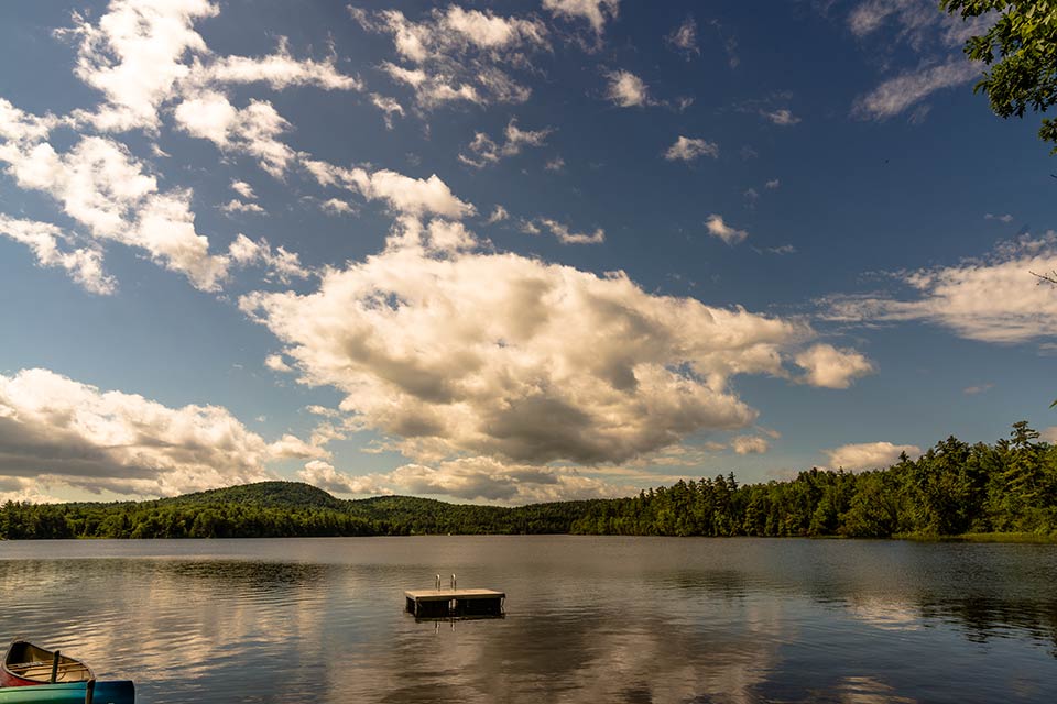 Long Pond Lake in the Adirondacks