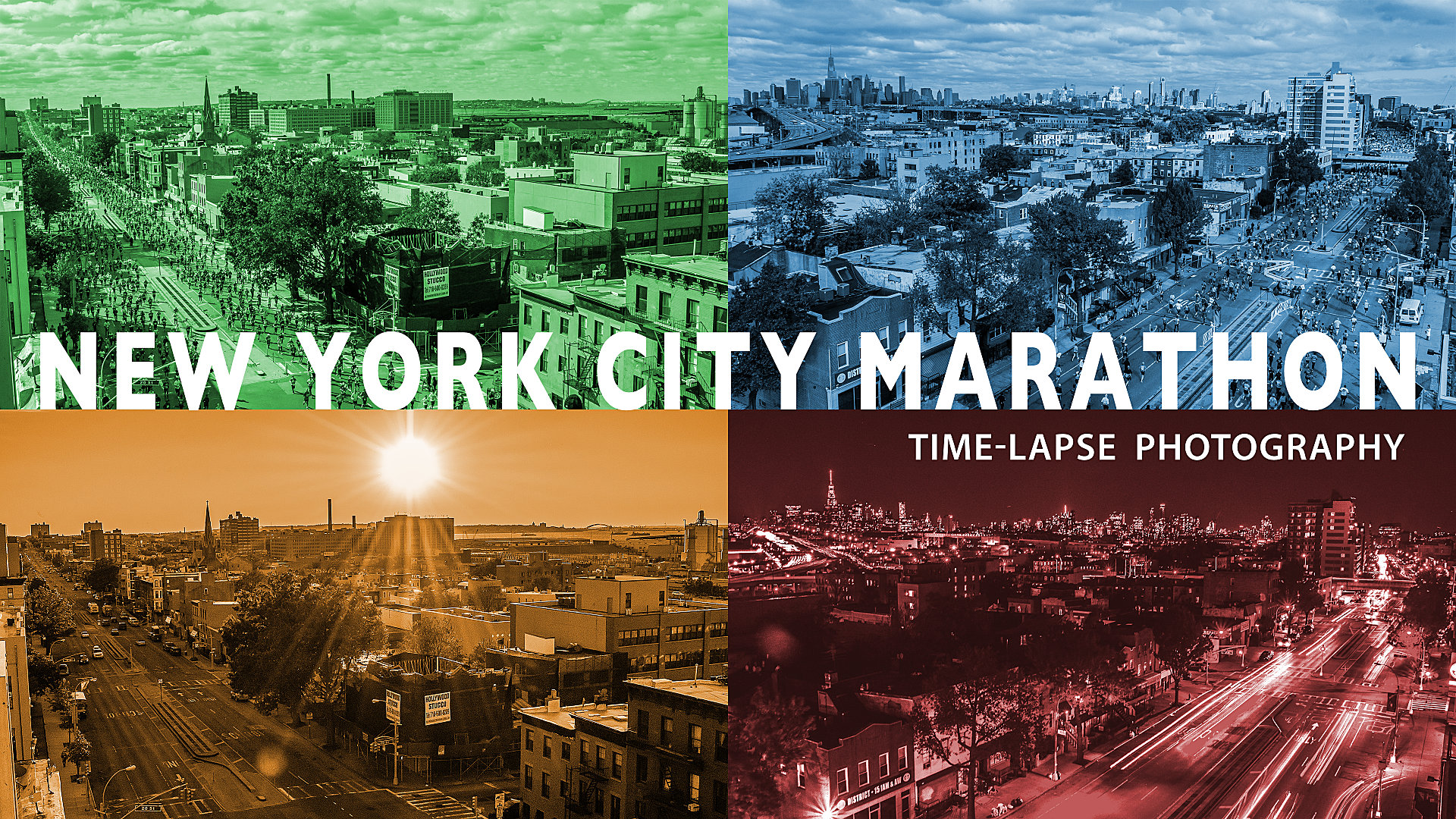 NYC Marathon 2014 time-lapse video