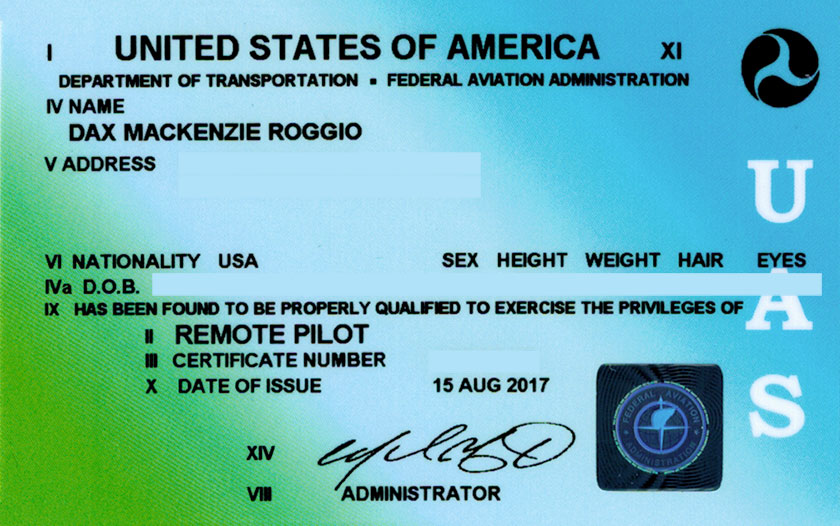 Remote Pilot Certificate