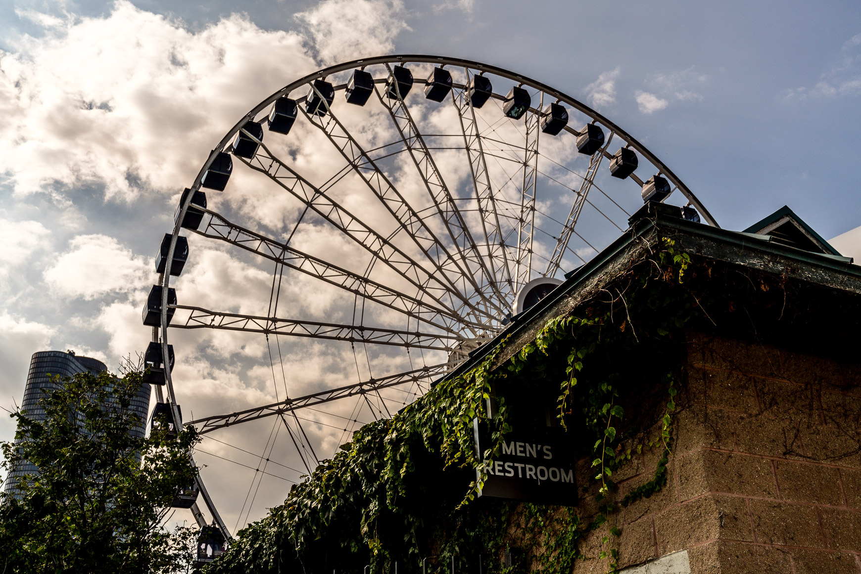 Centennial Wheel ferris wheel at Navy Pier Park in Chicago