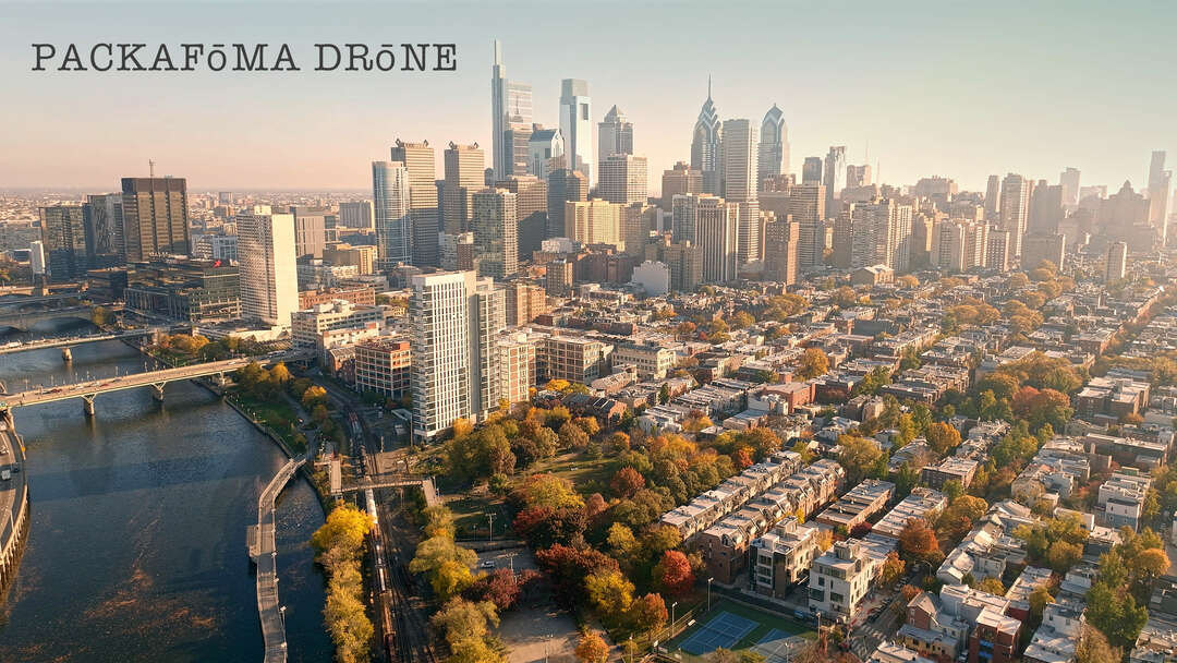 Philadelphia drone video